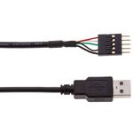Cable USB 2.0 5-pin a AM 30cm (5P-M/A-M) - UB02300 - 04