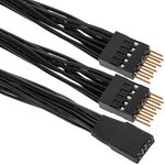 Cable duplicador USB de placa madre 10-pin USB AC97 HD-Audio - UB02600 - 01