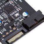 Tarjeta PCIe a SuperSpeed USB 3.0 con 2 puertos externos y 1 interno de 19 pines - UU00000 - 07