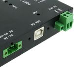 Adaptador industrial USB 2.0 a RS232 RS422 RS485 opto-aislado de 8 puertos - UB09700 - 02