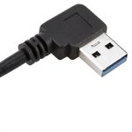 Cable USB 3.0 tipo A Macho acodado a USB tipo A Hembra para Panel 50 cm - UB10400 - 03