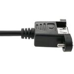Cable alargador USB 2.0 para empotrar en panel de 50 cm tipo A Macho a Hembra - UB02500 - 04