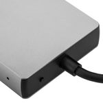 Conversor USB-C a HDMI 4k y ethernet RJ45 y USB-A y USB-C con socket de almacenamiento NGFF M2 - UH08800 - 09