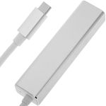 Conversor de USB-C 3.0 a 3xUSB 3.0 y Ethernet RJ45 color plata - RA00800 - 07