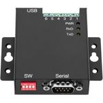 Adaptador USB a RS-422 RS485 Titan PRO 1-Port DINRail USBCOMiSIM - UB07200 - 04