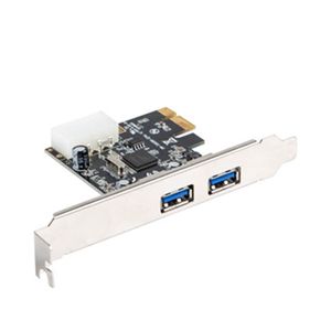 Tarjeta PCI express de Lanberg con 2 puertos externos USB-A 3.1