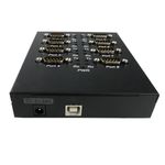 Adaptador USB a RS232 Titan de 8 puertos serie y montaje raíl DIN - UB08700 - 02