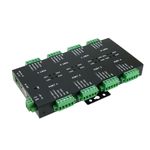 Adaptador industrial USB 2.0 a RS232 RS422 RS485 de 8 puertos - UB09600 - 01
