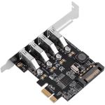 Tarjeta PCI-Express a SuperSpeed USB 3.0 de 4 puertos externos - UU00500 - 03