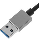Conversor de USB 3.0 a 3xUSB 3.0 y Ethernet RJ45 color gris - RA00900 - 04