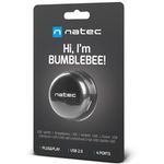 Hub USB tipo A 2.0 de 4 puertos negro Natec Bumblebee NHU-1330 - NT35800 - 05
