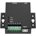 Adaptador USB a RS-422 RS485 Titan PRO 1-Port DINRail USBCOMiSIM - UB07200 - 05