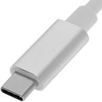 Conversor de USB-C 3.0 a 3xUSB 3.0 y Ethernet RJ45 color plata - RA00800 - 04