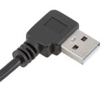Cable USB 2.0 tipo A Macho acodado a USB tipo A Hembra para Panel 50 cm - UB10100 - 03