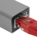 Conversor de USB 3.0 a 3xUSB 3.0 y Ethernet RJ45 color gris - RA00900 - 08