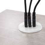 Concentrador de 3 puertos USB 2.0 para escritorio blanco - US04000 - 03