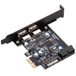 Tarjeta PCIe a SuperSpeed USB 3.0 con 2 puertos externos y 1 interno de 19 pines - UU00000 - 04