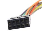 Cable interno IDC10 para puerto USB y serie de 30 cm hembra a hembra - US02900 - 02