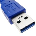Cable alargador USB 3.0 para empotrar en panel de 50 cm tipo A Macho a Hembra - UB02800 - 03