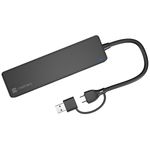 Hub USB tipo A 3.0 de 4 puertos negro Natec Moth NHU-1342 - NT39000 - 04