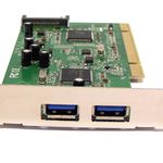 Tarjeta PCI a SuperSpeed USB 3.0 de 2 puertos externos - UU00700 - 02