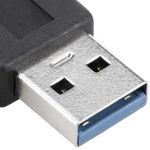 Cable USB 3.0 tipo A Macho acodado a USB tipo A Hembra para Panel 50 cm - UB10400 - 06