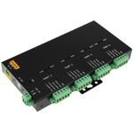 Adaptador industrial USB 2.0 a RS232 RS422 RS485 de 4 puertos - UB09400 - 01