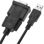 Cable USB a RS232 de 1 puerto DB9 macho de 1,5m - TS09000 - 05