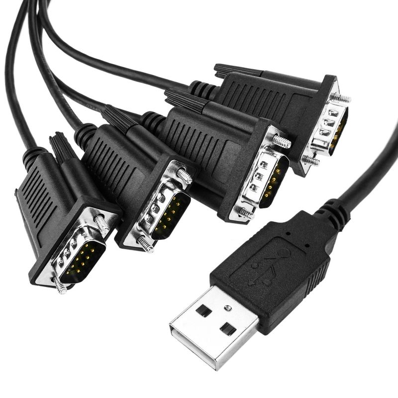 Cable USB a RS232 de 4 puertos - TS08900 - 01